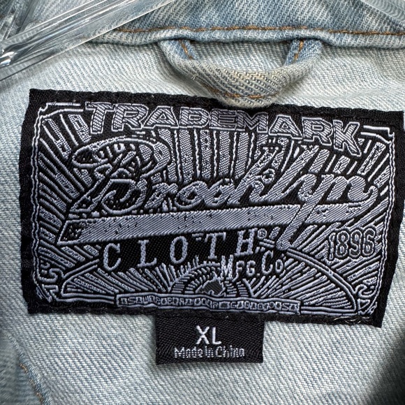 Brooklyn Cloth Denim Jacket with Graphic Detail - Picture 4 of 4